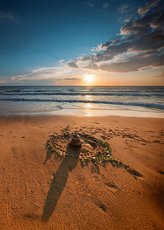 Mindfulness on beach3